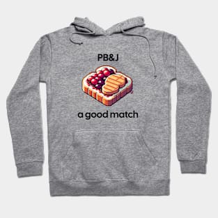 Peanut Butter And Jelly Toast Kawaii Yummy Breakfast Vintage Sandwich Hoodie